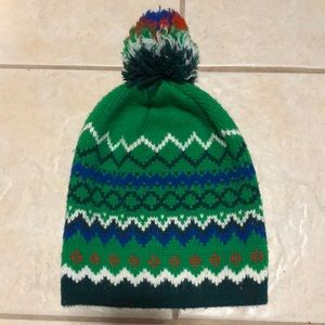 Retro Vintage Winter Beanie Pom Hat